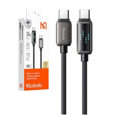 Mcdodo CA-4250 USB-C to USB-C cable, 100W, LED display, 1.2m Mcdodo CA-4250 USB-C to USB-C cable, 100W, LED display, 1.2m