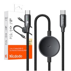 Mcdodo CA-4170 2-in-1 USB-C cable + Samsung Watch wireless charger, 60W, 1.5m Mcdodo CA-4170 2-in-1 USB-C cable + Samsung Watch wireless charger, 60W, 1.5m