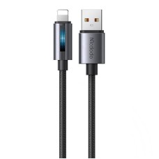 Mcdodo CA-5660 USB-A to Lightning cable with flashing light 1.2m (black) Mcdodo CA-5660 USB-A to Lightning cable with flashing light 1.2m (black)