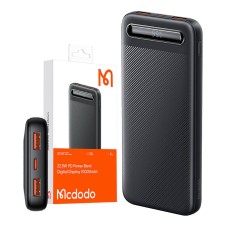 Power Bank Mcdodo MC-3881 Digital Display 10000mAh, 22.5W do D (czarny) Power Bank Mcdodo MC-3881 Digital Display 10000mAh, 22.5W do D (czarny)