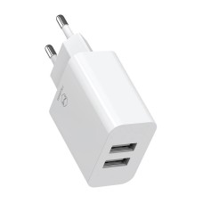 Mcdodo USB Dual Charger CH-6721 (EU) Type-C 1m cestovní sada (bílá)