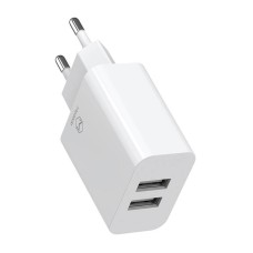 Duální USB nabíječka Mcdodo CH-6720 (EU) Lightning 1m Cestovní sada (bílá) Duální USB nabíječka Mcdodo CH-6720 (EU) Lightning 1m Cestovní sada (bílá)