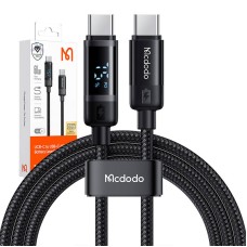Mcdodo CA-5780 USB-C to USB-C 60W data cable 1.2m (black) Mcdodo CA-5780 USB-C to USB-C 60W data cable 1.2m (black)