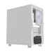 Darkflash DB330M computer case (white) + 3 ARGB fans