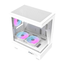 Darkflash DB330M computer case (white) + 3 ARGB fans Darkflash DB330M computer case (white) + 3 ARGB fans