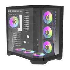 Darflash FT418 PRO computer case + 7 aRGB fans (black) Darflash FT418 PRO computer case + 7 aRGB fans (black)