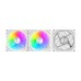 Darkflash Gauss G24 3-in-1 computer fans (white)