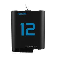 TELESIN dual battery charger for GoPro Hero 12/11/10/9 TELESIN dual battery charger for GoPro Hero 12/11/10/9