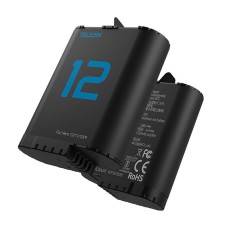 TELESIN dual battery charger for GoPro Hero 12/11/10/9 TELESIN dual battery charger for GoPro Hero 12/11/10/9