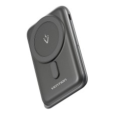 Magnetic Powerbank Vention FHNB0 20W, 10000 mAh (black) Magnetic Powerbank Vention FHNB0 20W, 10000 mAh (black)