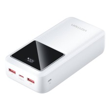 Powerbank Vention FHMW0 30000 mAh, 22.5 W (white) Powerbank Vention FHMW0 30000 mAh, 22.5 W (white)