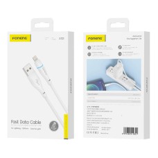 USB-A do Lightning Cable Foneng X101 2,4A, 1,2m (biały)