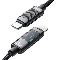 Cable USB Essager EXCTL-LG0A-P USB-C do lightning 29W 1m Cable USB Essager EXCTL-LG0A-P USB-C do lightning 29W 1m