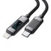 Cable USB Essager EXCTL-LG0A-P USB-C do lightning 29W 1m