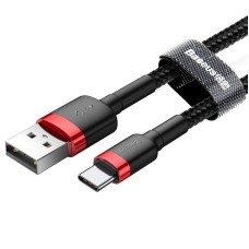 Baseus Cafule cable USB-C 3A 1m (Red+Black) Baseus Cafule cable USB-C 3A 1m (Red+Black)