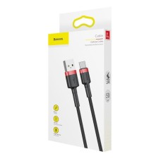 Baseus Cafule cable USB-C 3A 1m (Red+Black) Baseus Cafule cable USB-C 3A 1m (Red+Black)