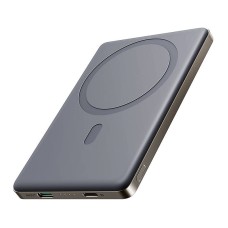 Joyroom magnetic powerbank JR-PBM08 20W 5000mAh slim (titan) Joyroom magnetic powerbank JR-PBM08 20W 5000mAh slim (titan)