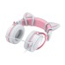 ONIKUMA X10 White/Pink/Cat Ears Gaming Headphones