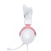 ONIKUMA X10 White/Pink/Cat Ears Gaming Headphones