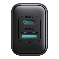 Joyroom JR-TCF13 Dual-Port (A+C) 25W Power Charger (black)