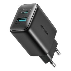 Joyroom JR-TCF13 Dual-Port (A+C) 25W Power Charger (black)