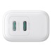 Joyroom JR-TCF12 Dual-Port (2C) 20W Power Charger (white)
