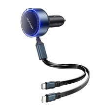 Vention FFOB0 USB-C car charger + USB-C/Lightning 30W cable Vention FFOB0 USB-C car charger + USB-C/Lightning 30W cable