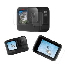 Screen and lens tempered glass Telesin for GoPro Hero 9 / Hero 10 / Hero 11 / Hero 12 (GP-FLM-901) Screen and lens tempered glass Telesin for GoPro Hero 9 / Hero 10 / Hero 11 / Hero 12 (GP-FLM-901)