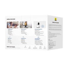 Baseus P1 Lite 2K Indoor Camera (White)