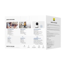 Baseus P1 Pro 3K Indoor Camera (White)
