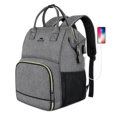 Laptop Backpack / Lunch Bag 15.6'' Matein 1368 USB Grey Laptop Backpack / Lunch Bag 15.6'' Matein 1368 USB Grey