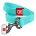 WAUDOG waterproof dog leash 20mm wide, 183 cm long blue