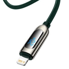 USB-C cable for Lightning Baseus Display, PD, 20W, 2m (green) USB-C cable for Lightning Baseus Display, PD, 20W, 2m (green)