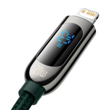 USB-C cable for Lightning Baseus Display, PD, 20W, 2m (green) USB-C cable for Lightning Baseus Display, PD, 20W, 2m (green)