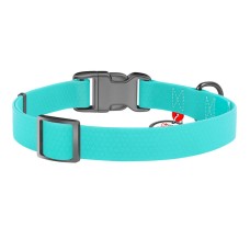 Waterproof glowing dog collar with QR passport WAUDOG 40 mm wide, 46-70 cm long Waterproof glowing dog collar with QR passport WAUDOG 40 mm wide, 46-70 cm long