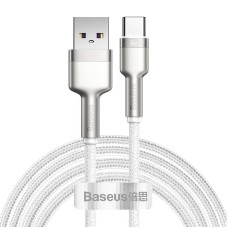 USB cable for USB-C Baseus Cafule, 66W, 2m (white)