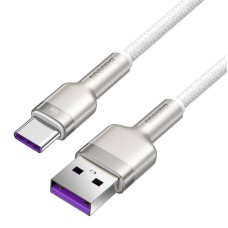 USB cable for USB-C Baseus Cafule, 66W, 2m (white)