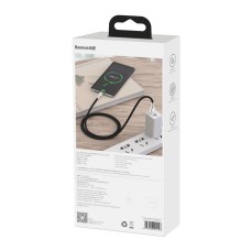 USB cable for USB-C Baseus Cafule, 66W, 1m (black) USB cable for USB-C Baseus Cafule, 66W, 1m (black)
