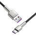 USB cable for USB-C Baseus Cafule, 66W, 0.25m (black)