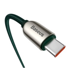 Cable USB-C to USB-C Baseus Display, 100W, 2m (green) Cable USB-C to USB-C Baseus Display, 100W, 2m (green)