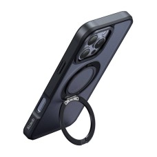 McDodo PC-4932 MagSafe case for iPhone 16 Pro with stand (black) McDodo PC-4932 MagSafe case for iPhone 16 Pro with stand (black)