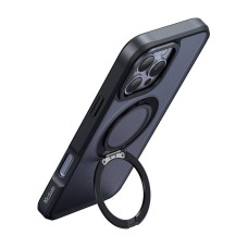 McDodo PC-4933 MagSafe case for iPhone 16 Pro Max with stand (black) McDodo PC-4933 MagSafe case for iPhone 16 Pro Max with stand (black)