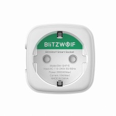Smart socket Blitzwolf BW-SHP15, ZigBee, 3680W Smart socket Blitzwolf BW-SHP15, ZigBee, 3680W