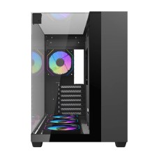 Darkflash TH285 computer case (black) + 4 fans Darkflash TH285 computer case (black) + 4 fans