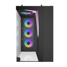Darkflash TH285 computer case (black) + 4 fans Darkflash TH285 computer case (black) + 4 fans