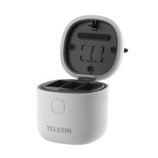 3-slot waterproof charger Allin box Telesin for GoPro Hero 12 / Hero 11 / Hero 10 / Hero 9 3-slot waterproof charger Allin box Telesin for GoPro Hero 12 / Hero 11 / Hero 10 / Hero 9