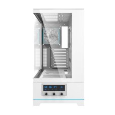 Darkflash DY451 PRO computer case (white) + 1 fan Darkflash DY451 PRO computer case (white) + 1 fan
