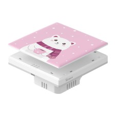 Decorative cover / cap for T5 SONOFF Cartoon 1C touch switch Decorative cover / cap for T5 SONOFF Cartoon 1C touch switch