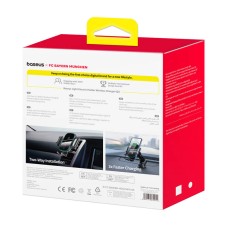 Baseus car holder with 15W charger (black) Bayern edition Baseus car holder with 15W charger (black) Bayern edition