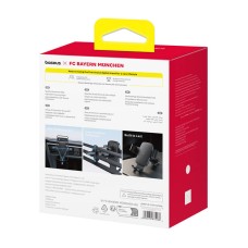 Baseus Metal Age 3 Car Holder (black) Bayern Edition Baseus Metal Age 3 Car Holder (black) Bayern Edition